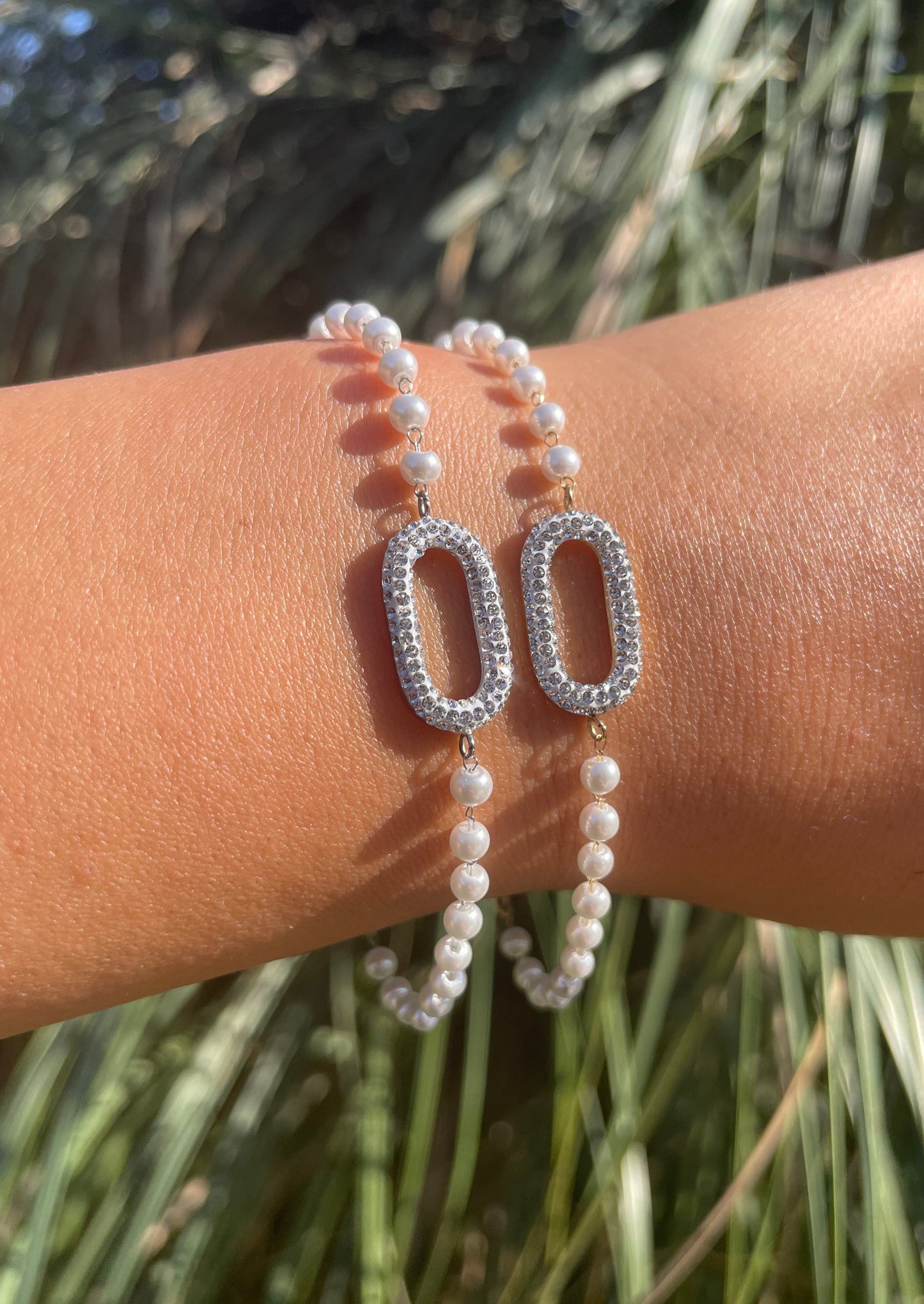 BRILLANCE - Bracelet perles et strass
