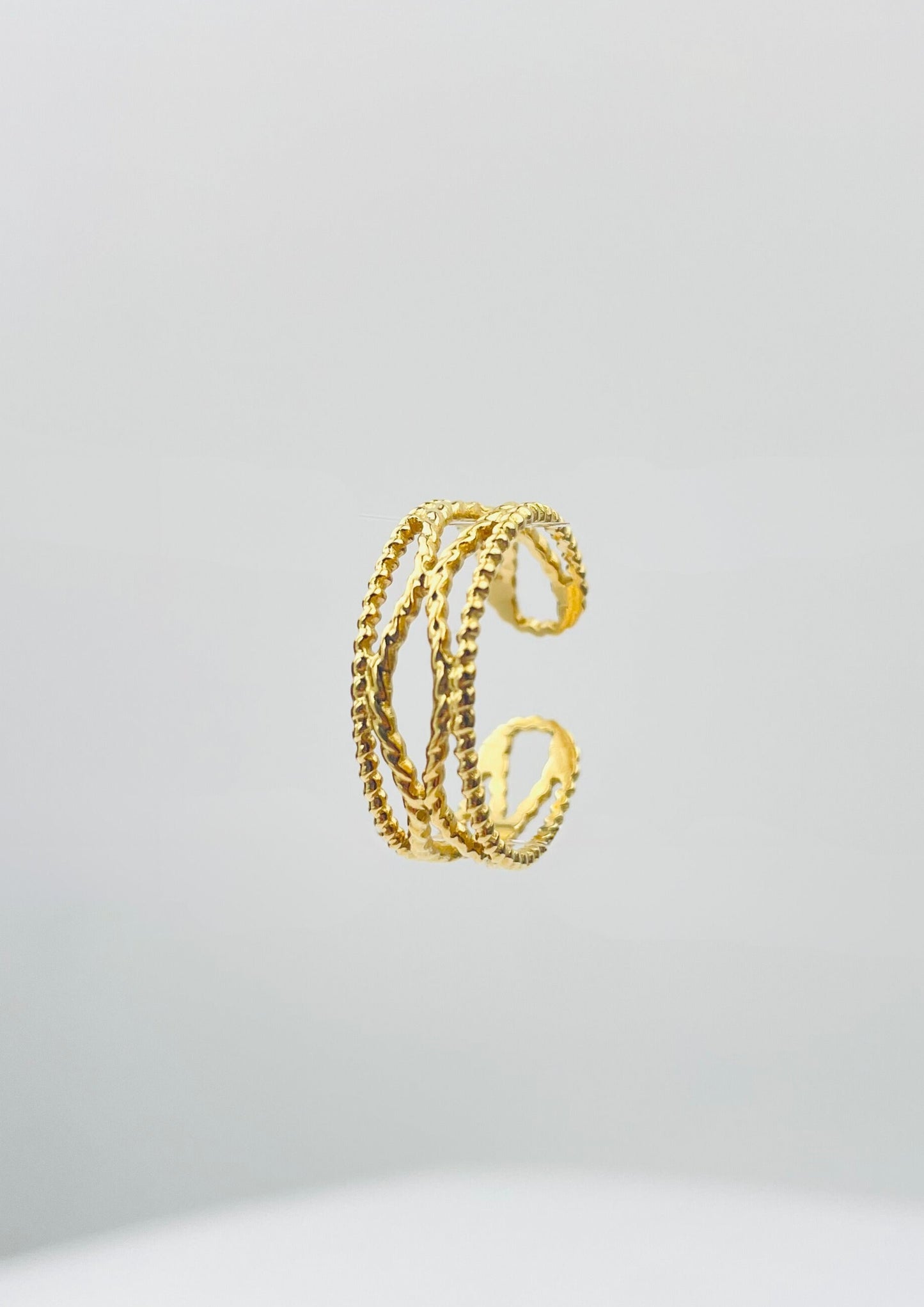 LANSANA - Bague aux formes géométriques