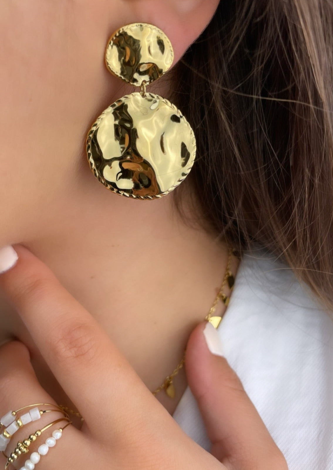 LOOMIA - Boucles d'oreilles pendantes