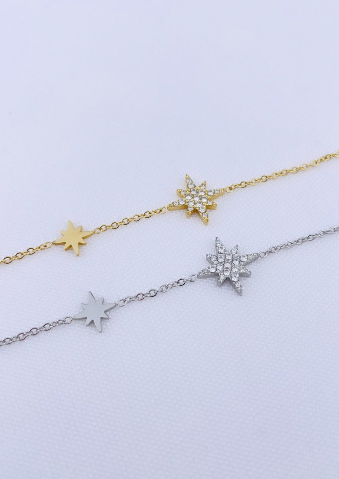 CELESTA - Bracelet avec étoiles et zirconias