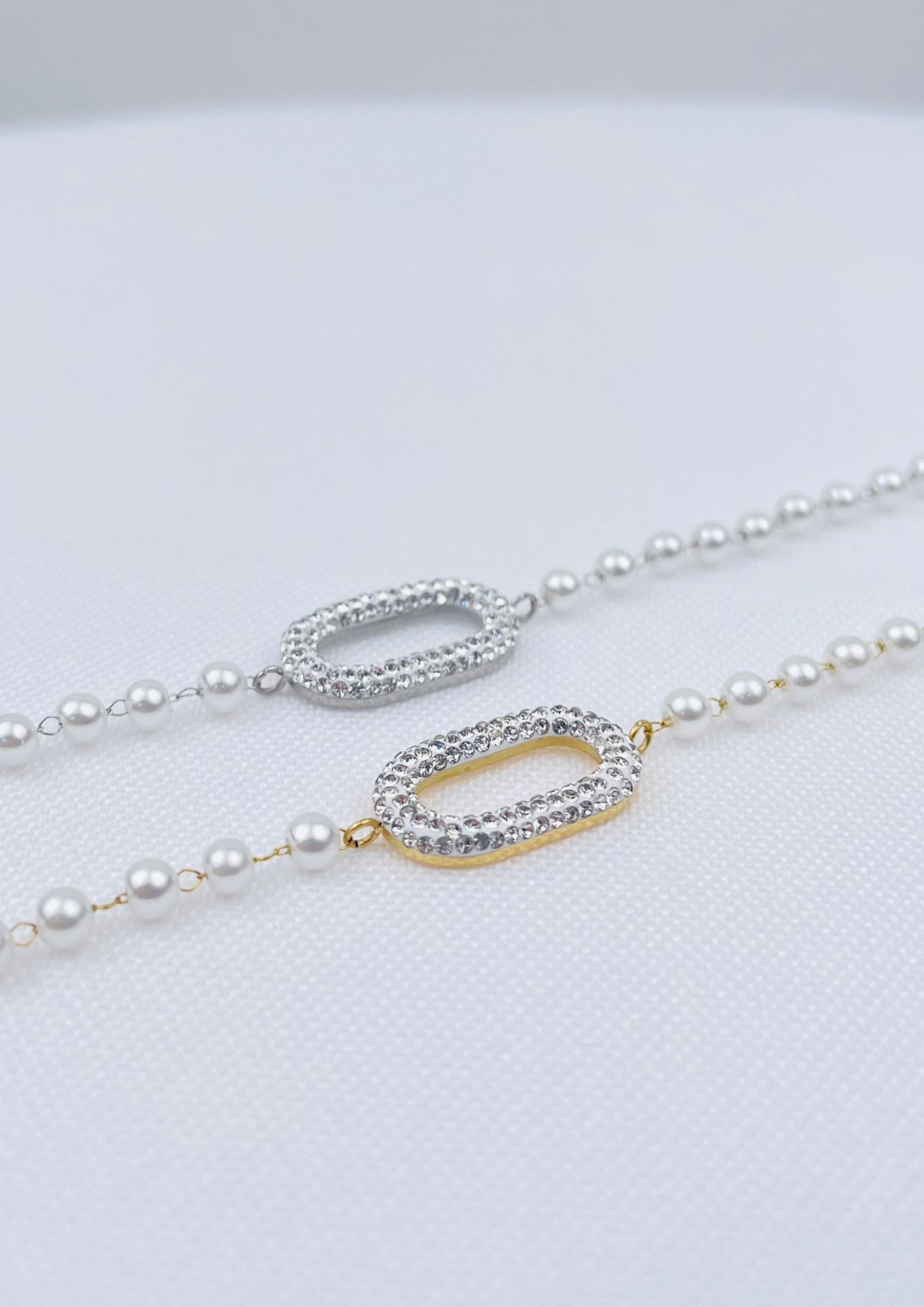 BRILLANCE - Bracelet perles et strass