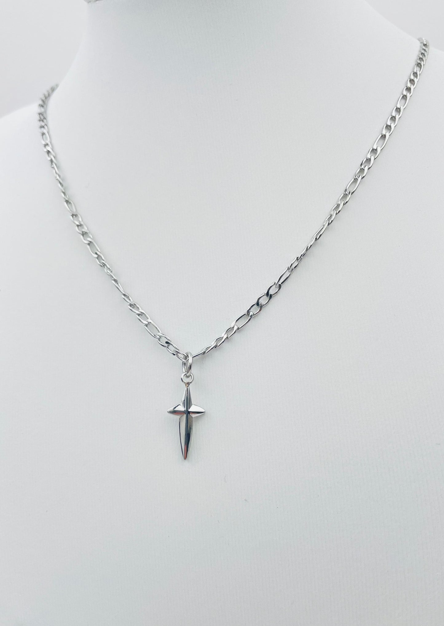 DOLI - Collier maille figaro et pendentif étoilé
