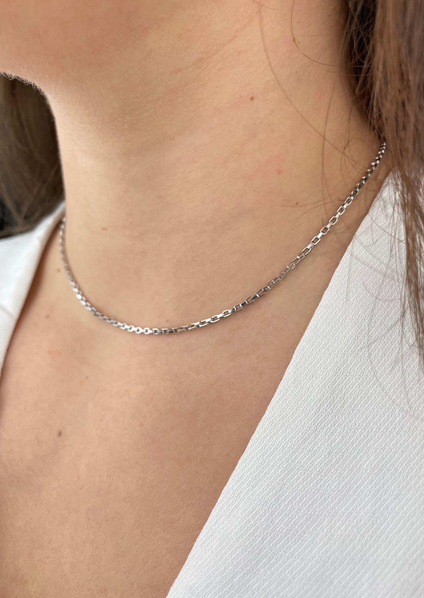 SILI - Collier aux mailles tressées