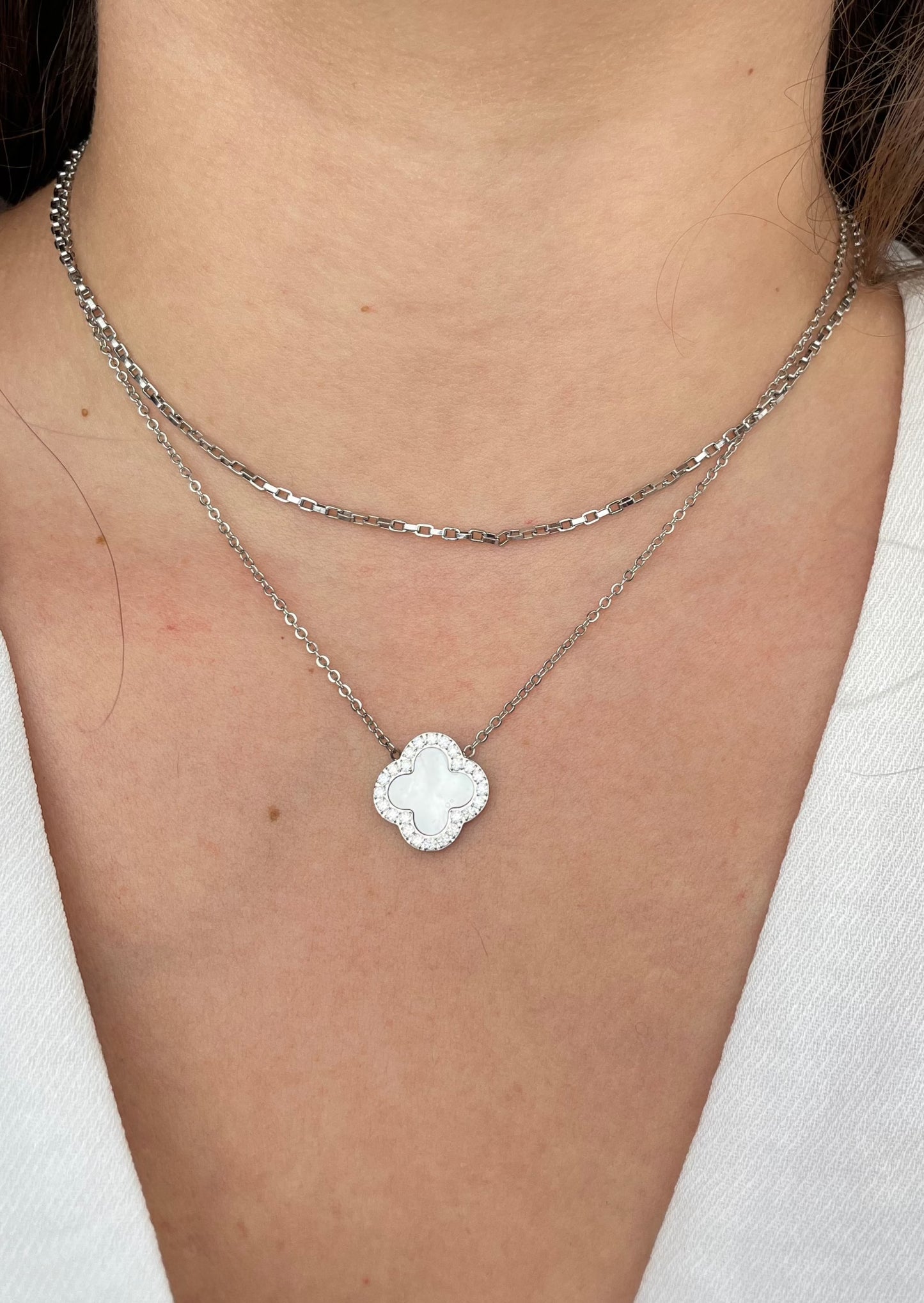 SILI - Collier aux mailles tressées