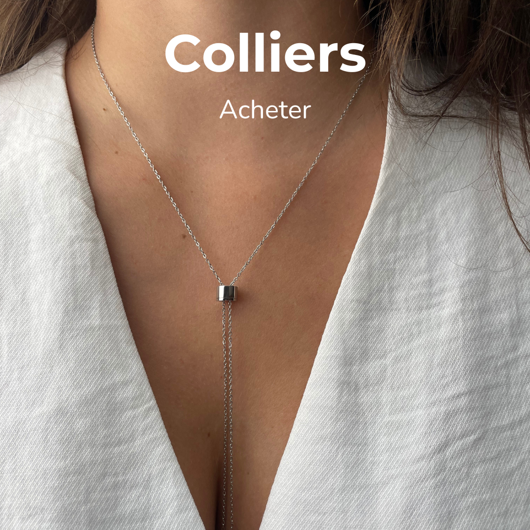 Collier acier inoxydable pas cher – MaLya