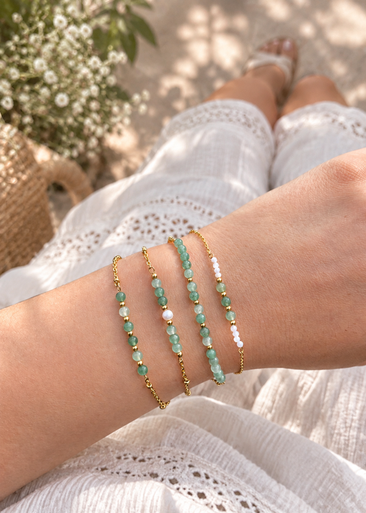 Bracelet Aventurine femme