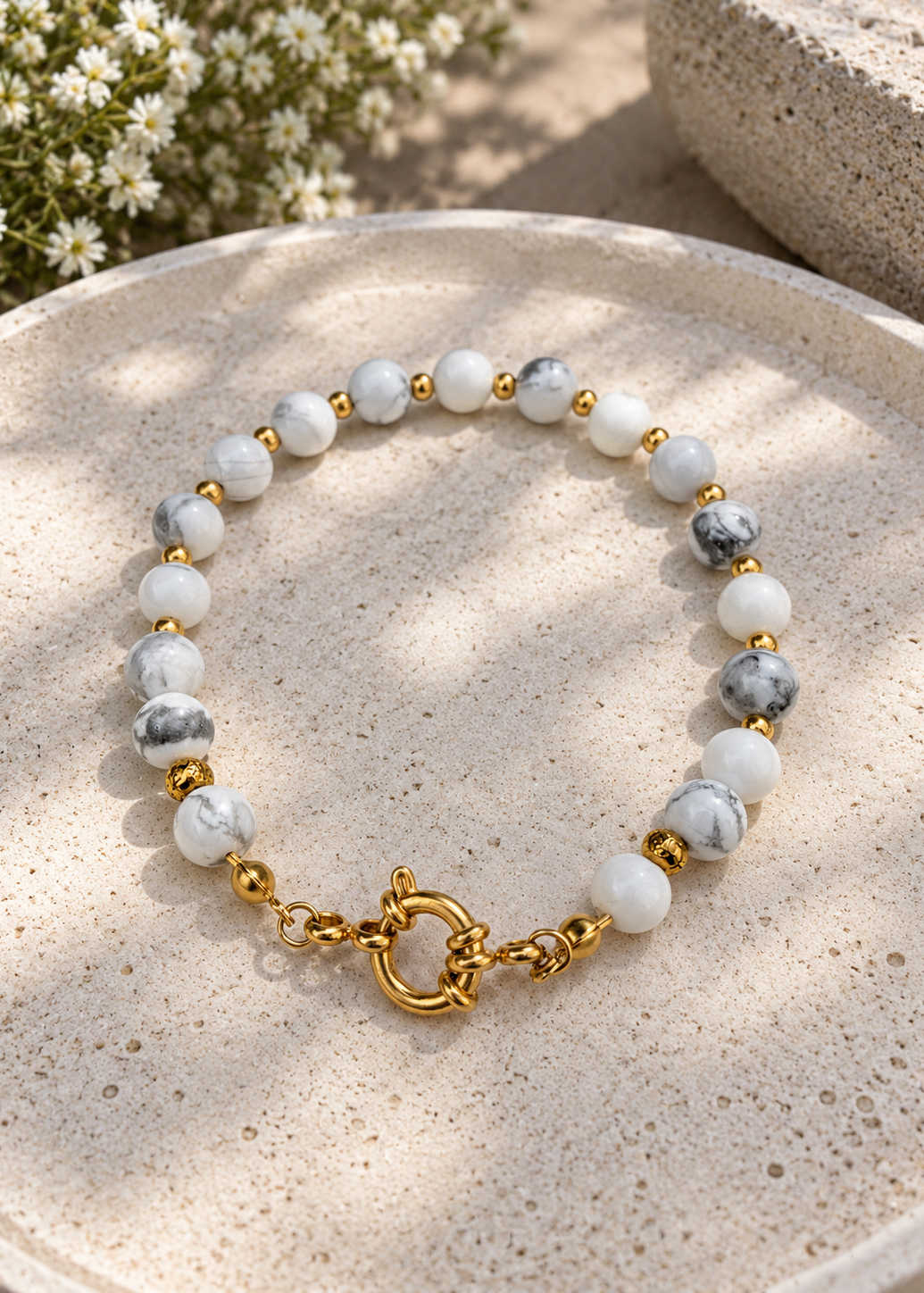 Bracelet Howlite MaLya