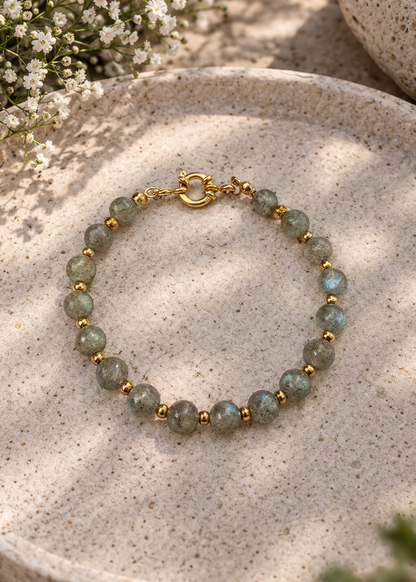 Bracelet Labradorite femme