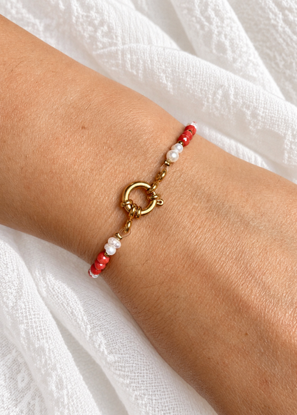 Bracelet perle d'eau douce