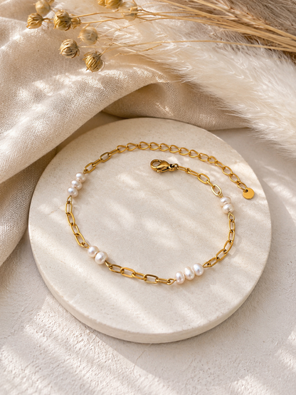 MAYVINE - Bracelet et perles d'eau douce