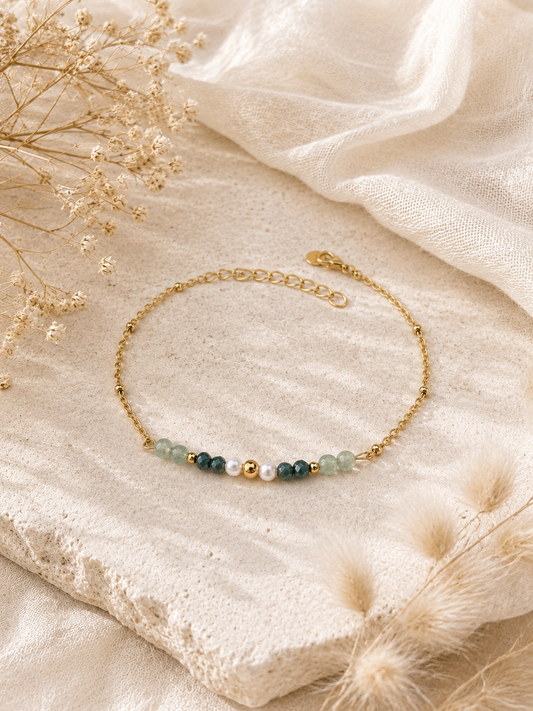 Bracelet NINON – Beauté naturelle & douceur des pierres