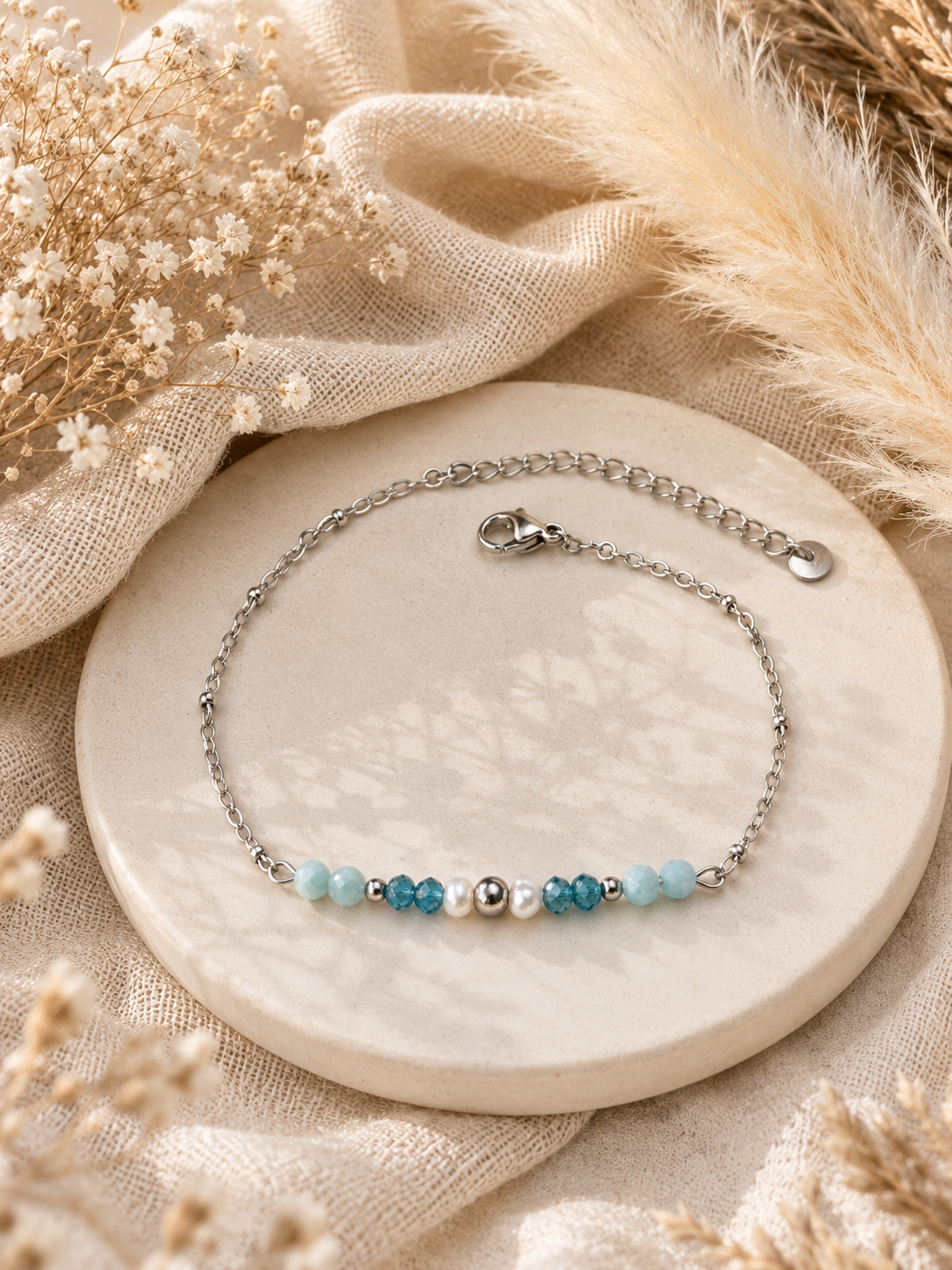 Bracelet NINON – Beauté naturelle & douceur des pierres