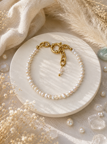 JESSY - Bracelet et perles d'eau douce