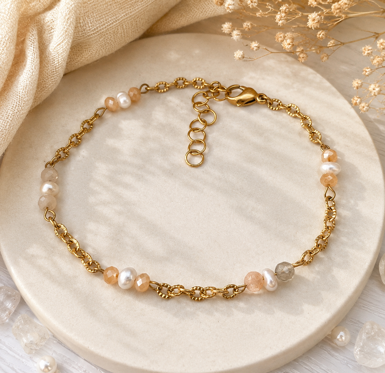ELINA - Necklace with natural stones