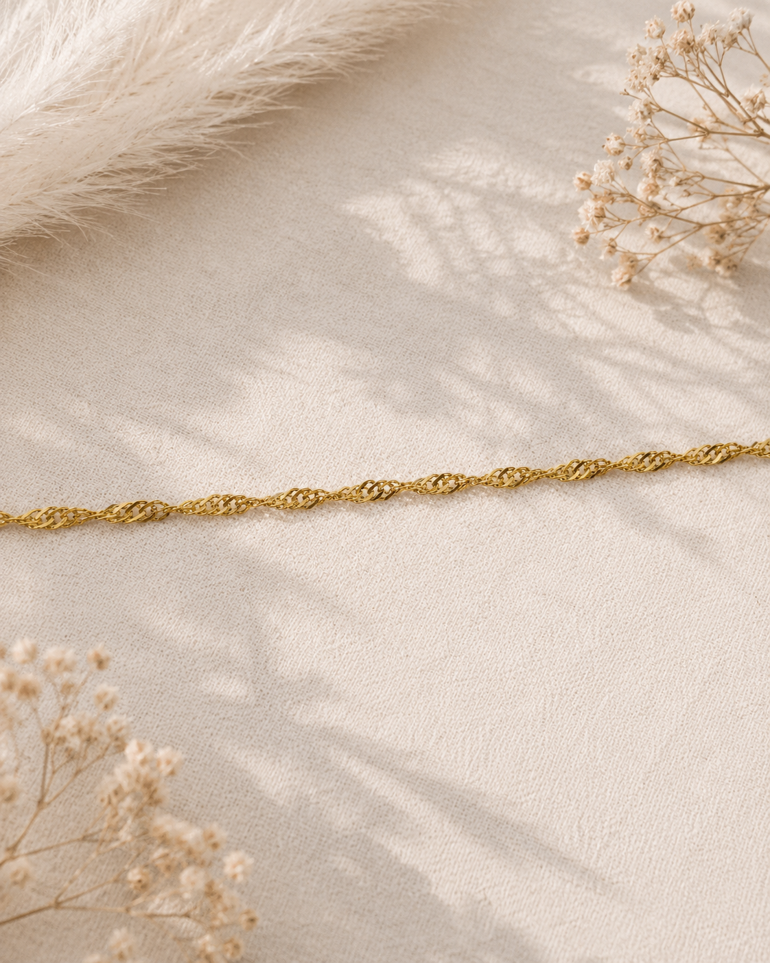TWIST - Bracelet doré torsadé