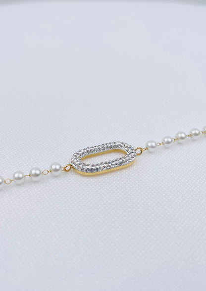 BRILLANCE - Bracelet perles et strass