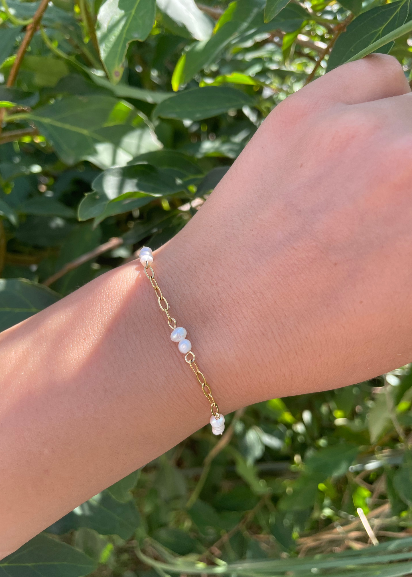 MAYVINE - Bracelet et perles d'eau douce