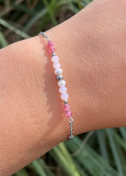 Bracelet NINON – Beauté naturelle & douceur des pierres