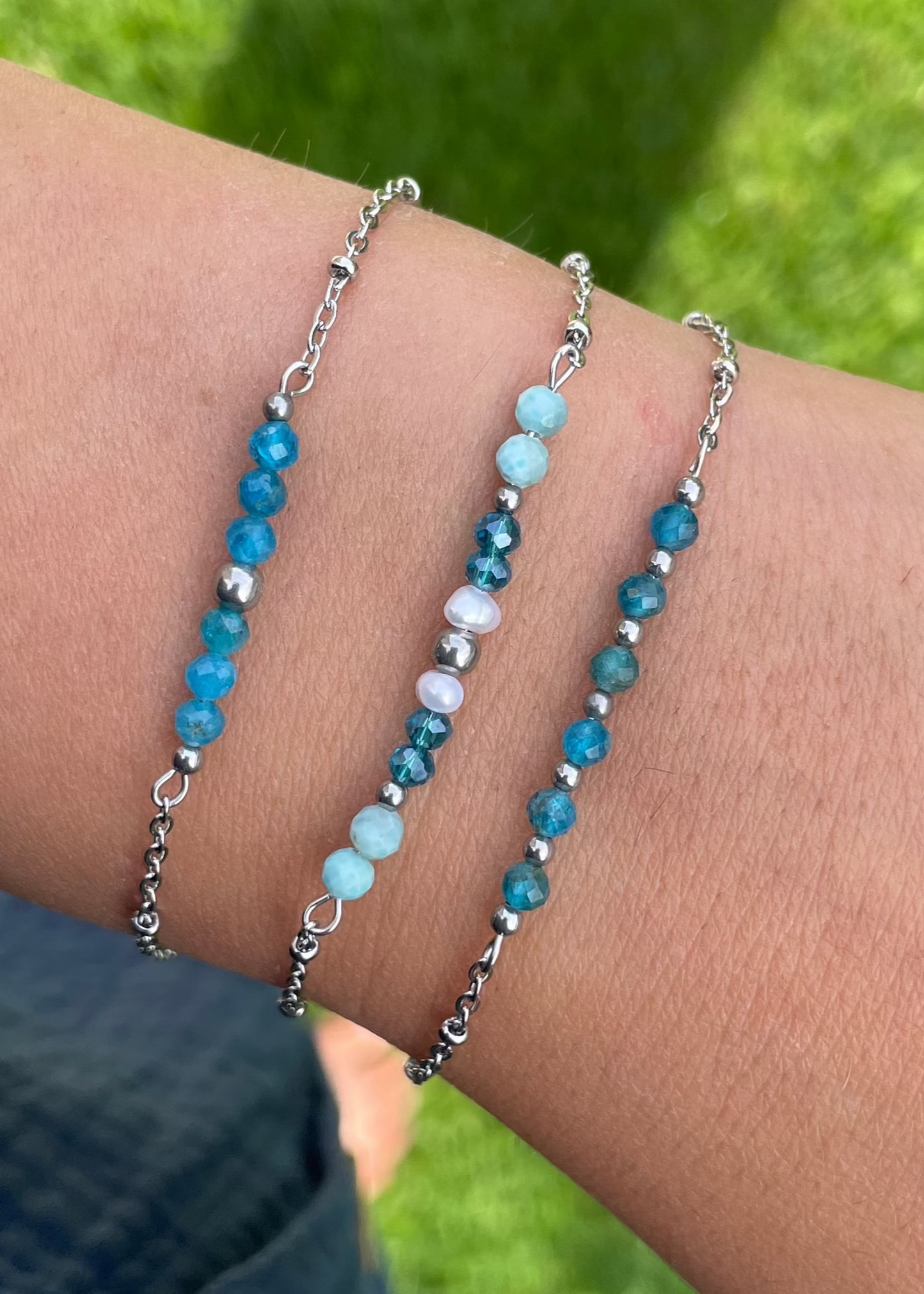 Bracelet NINON – Beauté naturelle & douceur des pierres