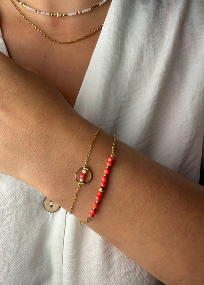 Bracelet NIA – perles de couleur