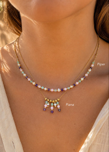 Bijoux minimaliste femme élégants et colorés